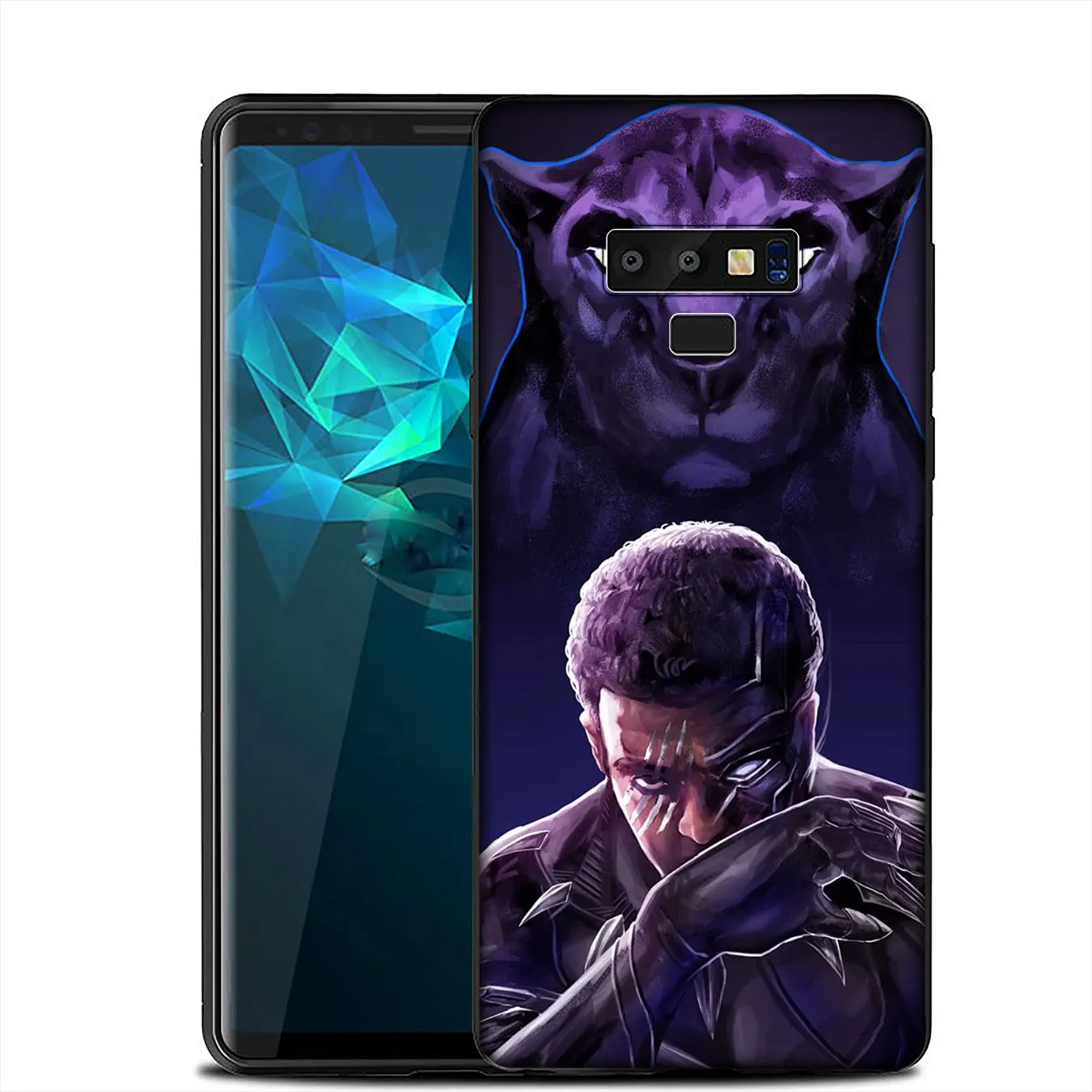 IYICAO Черная пантера Marvel Мягкий силиконовый чехол для Samsung Galaxy A6 Plus A9 A8 A7 2018 A3 A5 2016 2017