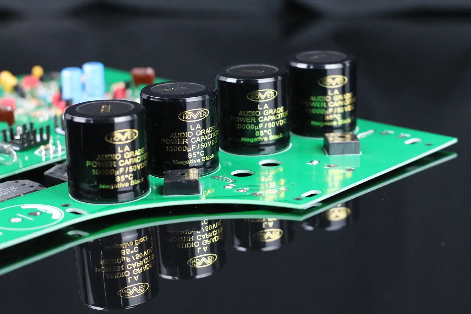 DIY черный корпус клон Naim NAP200 комплект усилителя мощности 75 вт + L6-24 | Электроника
