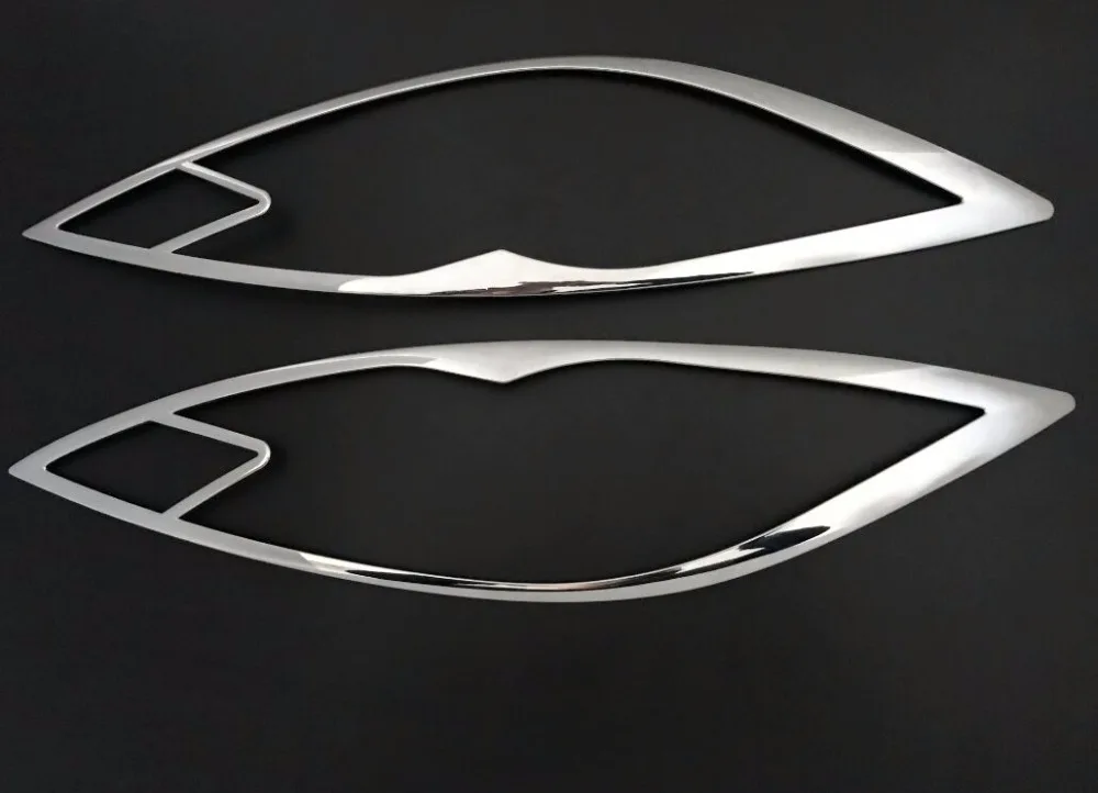 

2 шт., хромированная крышка передней фары из АБС-пластика для Mazda 6 2009-2012