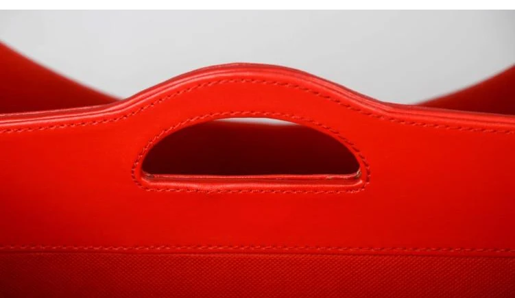 Бесплатная доставка модная домашняя кожаная подарочная корзина для хранения