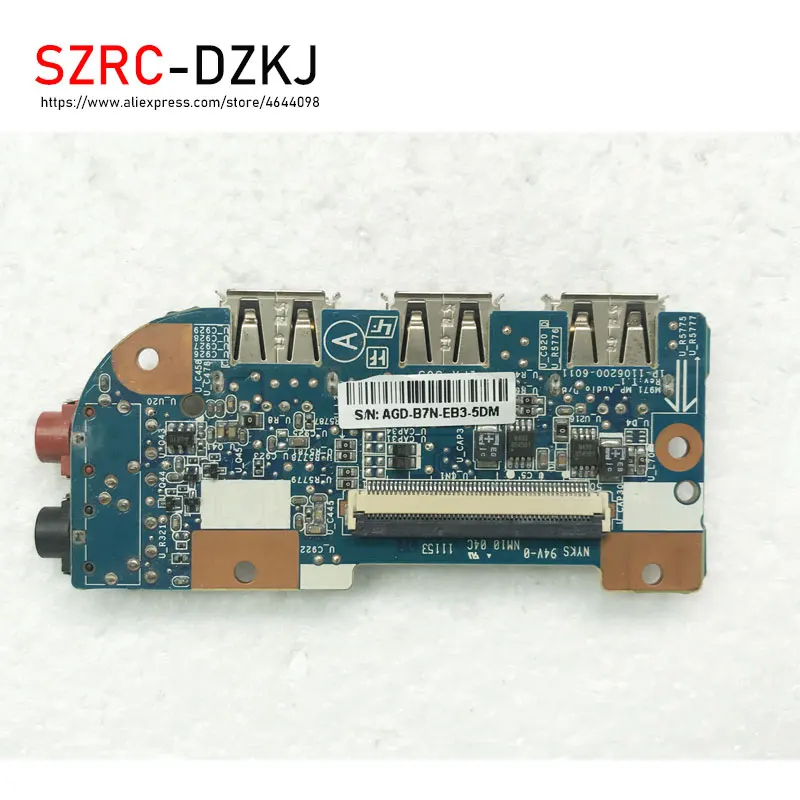 SZRCDZKJ оригинальный для SONY VPCEB PCG 61212 t VPCEA 71212 M971_MP_Audio звуковая плата с подключением