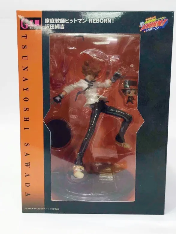 Новинка kateyo Hitman Reborn Sawada Tsuna Кукла мультфильм аниме фигурка ПВХ игрушки коллекция Фигурки