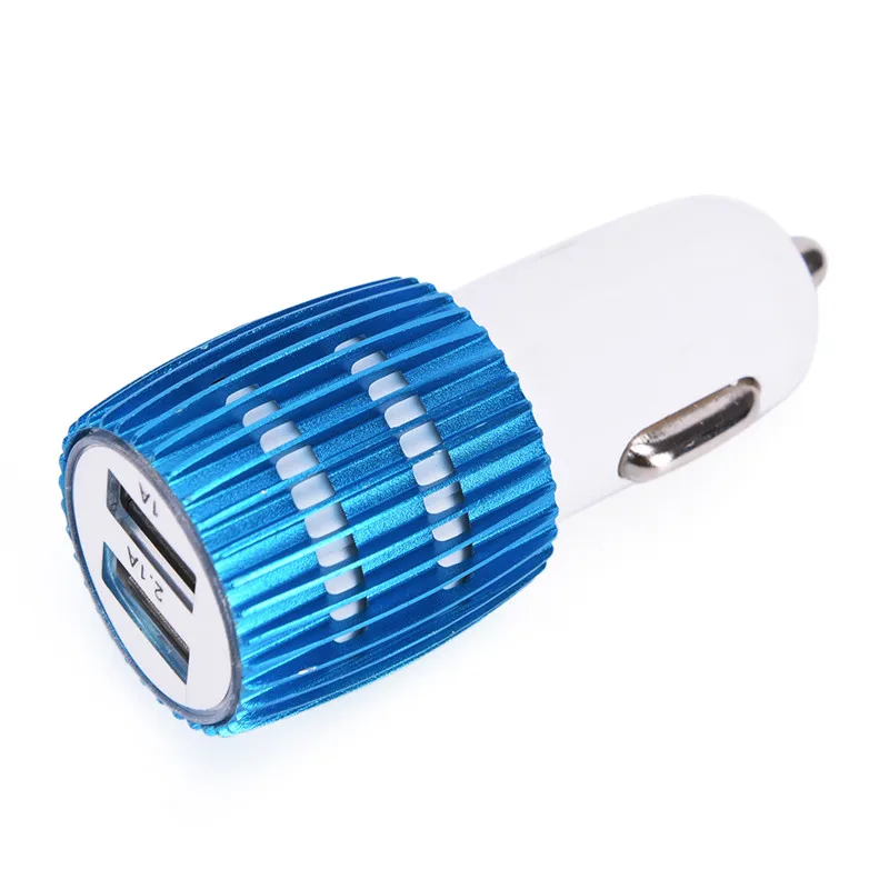 1 шт. двойной прикуриватель зарядное устройство USB Автомобильное зарядное устройство 2 порта адаптер для смартфона мобильного телефона универсальный