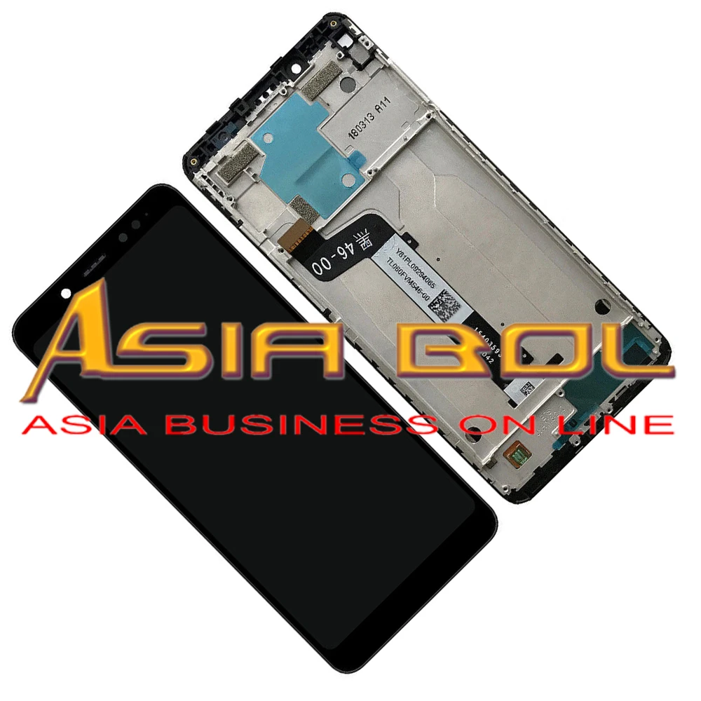 Новый сенсорный экран дигитайзер стеклянный объектив + ЖК дисплей с рамкой в