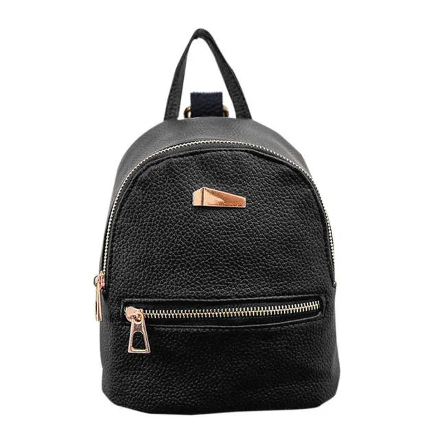 Модный женский рюкзак из ПУ кожи мини дорожная сумка через плечо белый Cmall #5