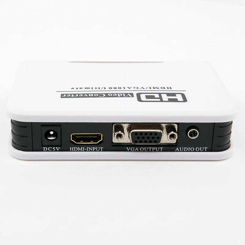 Baolyda HDMI в VGA конвертер 1080P аналоговый сигнал и аудио адаптер HD ТВ AV ПК|Кабели HDMI| |
