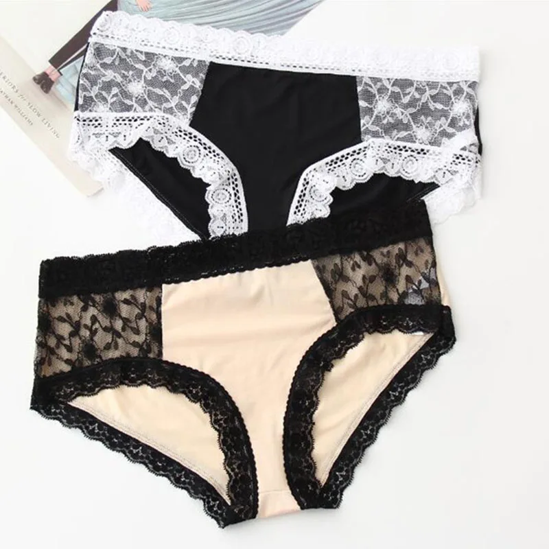 2019 тонкие сексуальные женские мягкие нижнее белье трусики пэчворк с низкой
