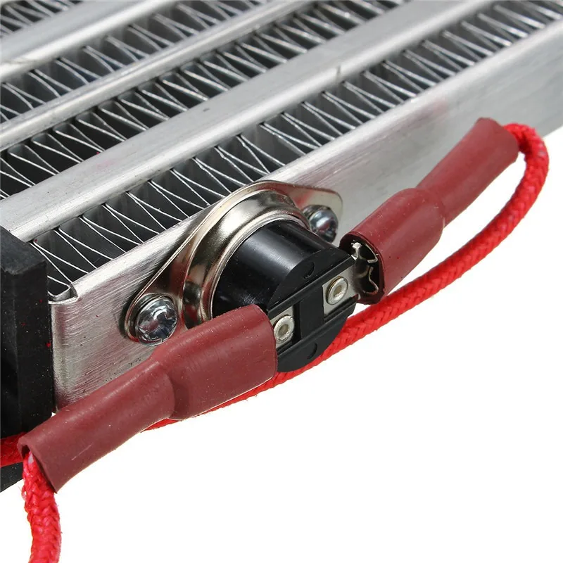 Электрические Изолированные PTC нагреватель 110V 1000W Постоянный Температура Нагревательный элемент с Температура защита 140*102*26 мм