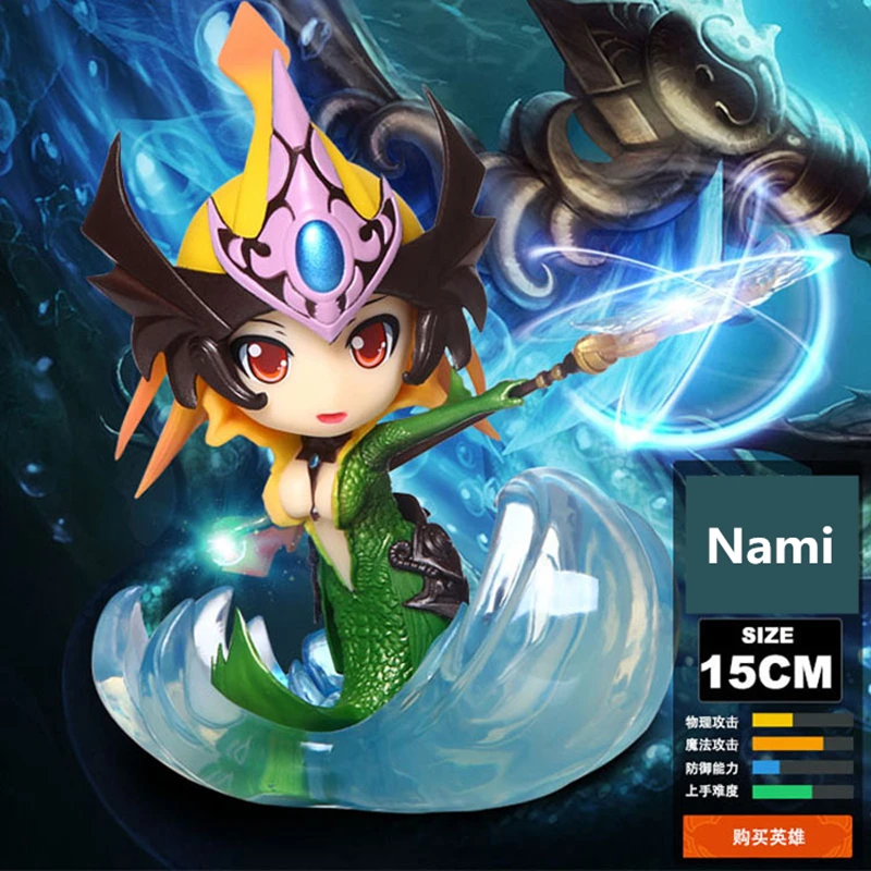 Интернет Кафе украшения LOL Лига Легенд ПВХ Джинкс нами Yasuo ashe модель фигурки