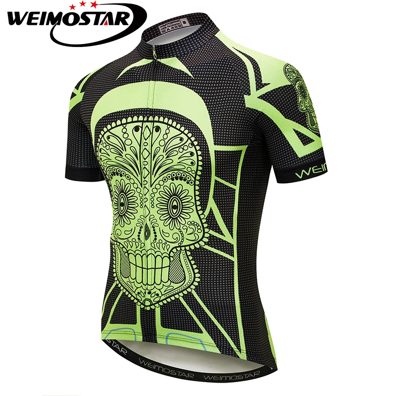 Мужская велосипедная форма Skull Weimostar рубашка mtb Майо ciclismo Breathale одежда для