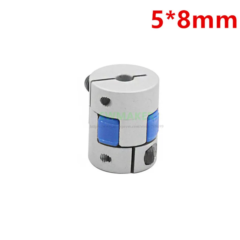 

5x8mm Z axis Jaw Shaft Coupler for Reprap Creality CR-10 or other 3D printer 5mm To 8mm Flexible Coupling Router Connector