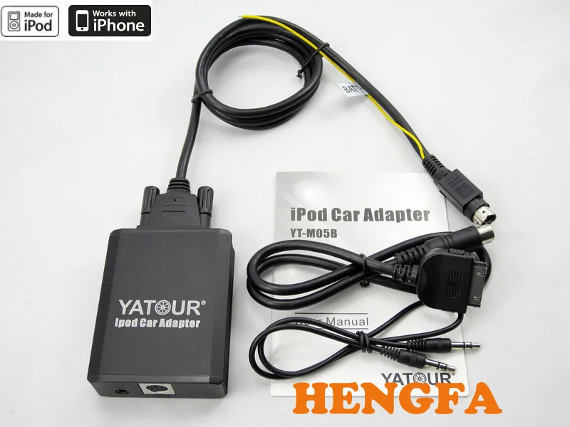 Автомобильный адаптер Yatour для iPhone iPad Ipod встроенный комплект интерфейса Volvo SC-XXX