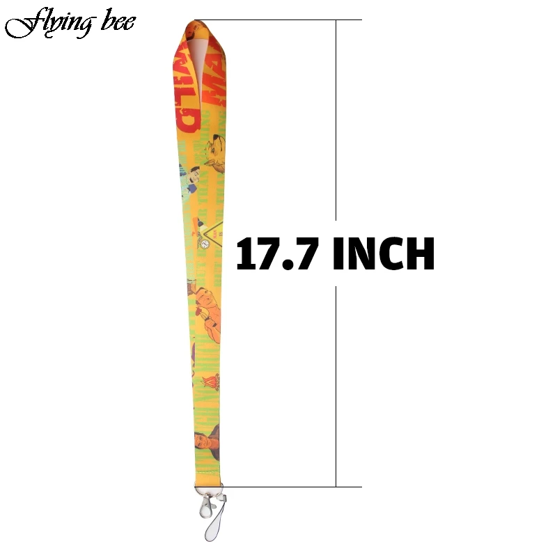 Flyingbee женский модный шнурок для ключей значок ID DIY мобильный телефон шеи