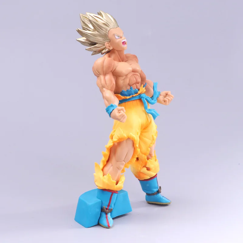 Фигурка Dragon Ball Z BOS кровь сайянов супер сайян Сон Гоку из ПВХ Коллекционная модель