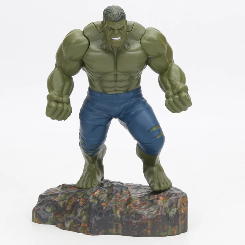 17-20 см Marvel игрушки Мстители 3 Бесконечная война фигурка капитан Халк Железный человек Тор Доктор Стрэндж чудо женщина Коллекционная модель куклы - Цвет: hulk opp