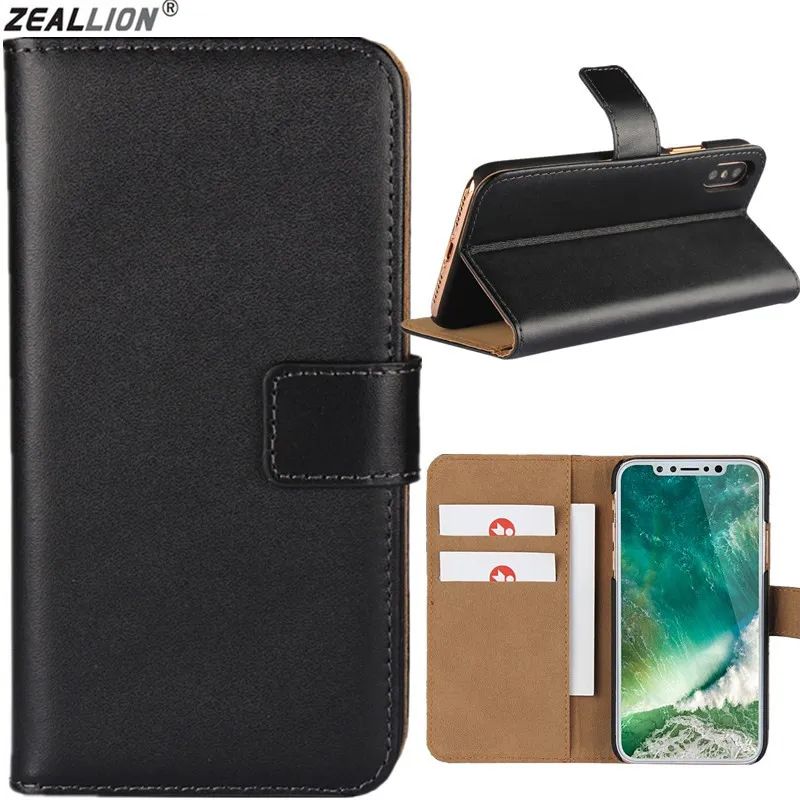 Чехол книжка ZEALLION для LG K8 K10 2018 L70 L90 G6 V10 V20 V30 Stylus 2 из натуральной кожи с отделением