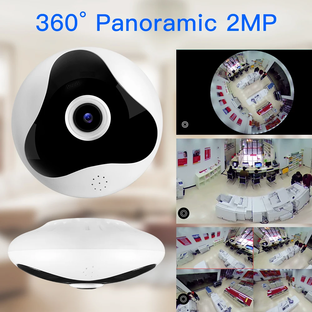 SDETER 1080P 960P 360 градусов CCTV IP камера сетевая домашняя камера безопасности wifi панорамная ИК камера ночного видения IP