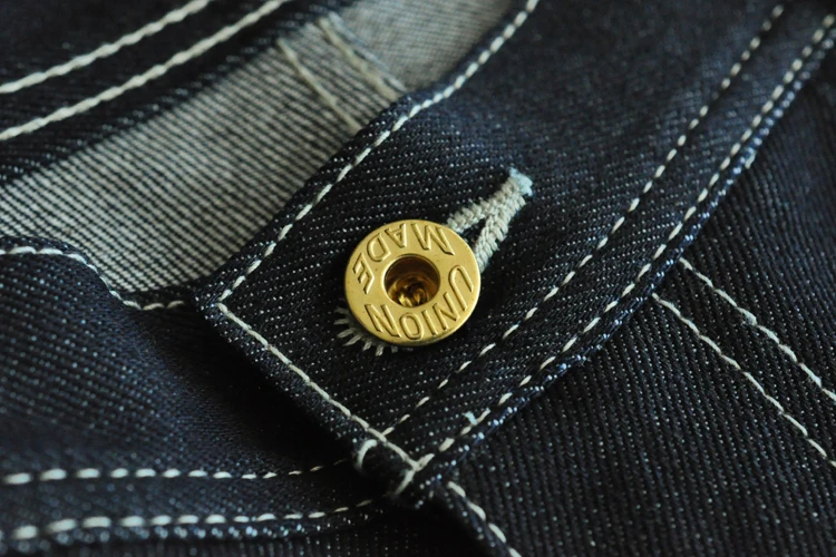 SauceZhan 266XX Shorts Jeans Man Raw Denim Jeans Knee Length Selvedge Denim Jeans Mens Jeans Indigo Straight Casual