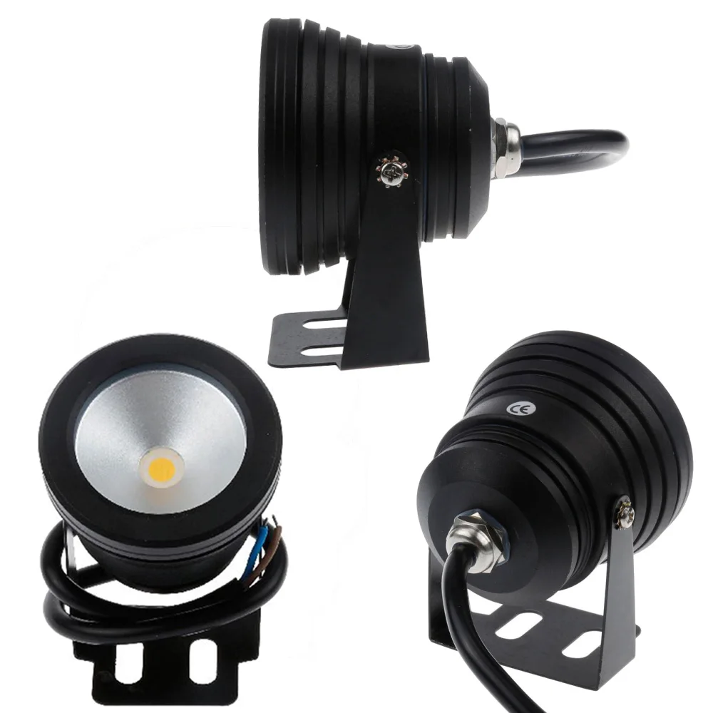 Подводный светодиодный светильник RGB 10 Вт водонепроницаемый IP67 12 В|pool led lamp|led