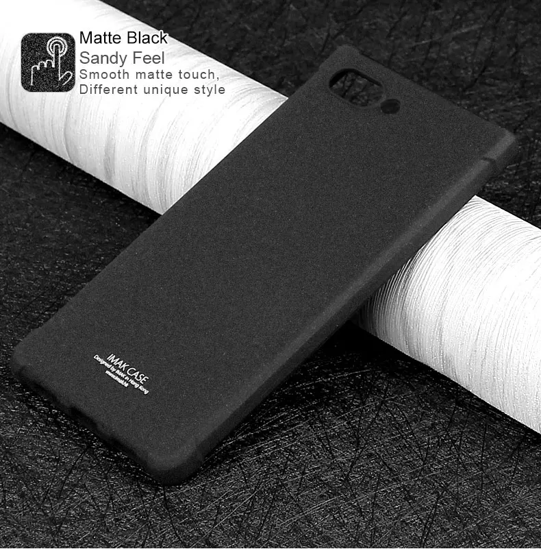Чехол IMAK Airbag противоударный задний Чехол для BlackBerry Key2 Мягкий силиконовый чехол для BlackBerry Key2 ТПУ Матовый+ защита экрана