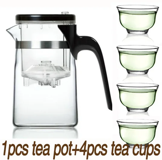 

Glass Tea Set Design In Tokyo Sama DOYO Tea Pot E-01 500ml + 4cups Tea Cup C