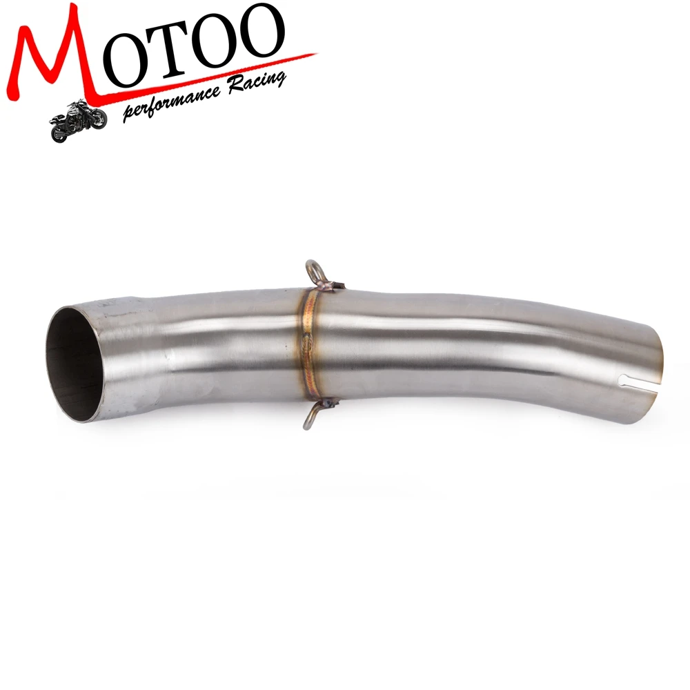 Моту средняя выхлопная труба мотоцикла для HONDA CBR400 CBR500R 2013 2015 CB400X CB500X 2016 без