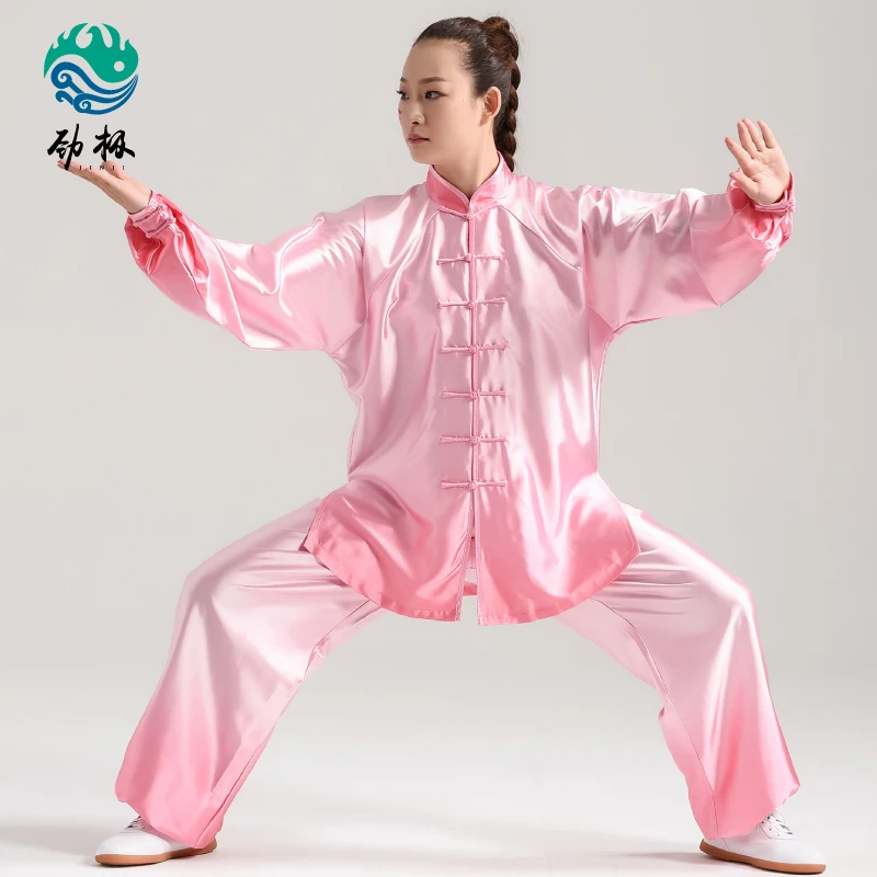 Униформа для выступлений Tai Chi мужская и женская одежда ручной работы Wushu кунг фу