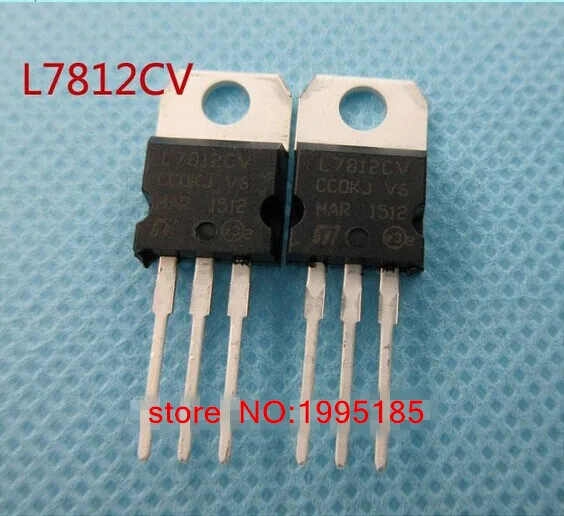 

10pcs free shipping L7812CV L7812 KA7812 MC7812 Voltage Regulator 12V 1.5A TO-220 new original