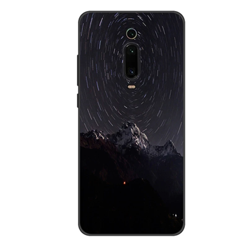 Чехол-накладка для Xiaomi Mi 9T Pro силиконовый мягкий чехол-накладка звездный узор