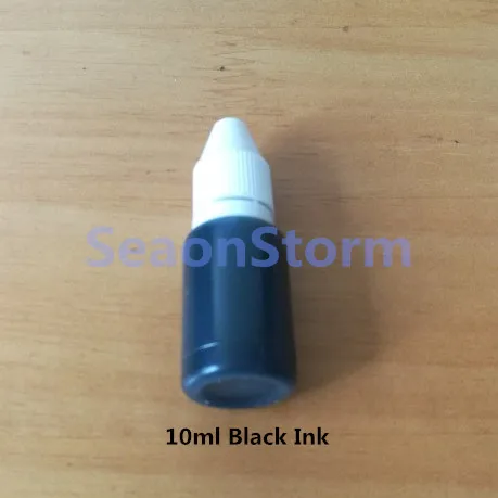 Black Stamp Ink 1 шт. Алиса в стране чудес украшения Штамп DIY Самостоятельная чернильная светочувствительное уплотнение без ручки Забавный планировщик для скрапбукинга штампы - Цвет: Black Stamp Ink
