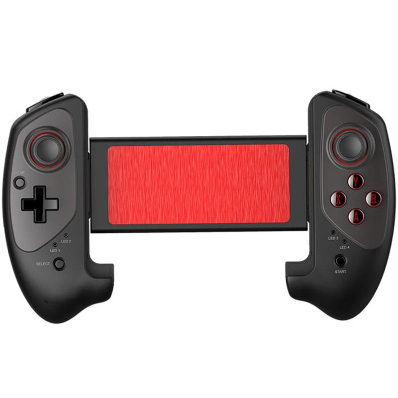 Black PG-9083S беспроводной Bluetooth игры PUBG управление Лер джойстик Управление геймпад мобильный игровой телефон для iOS Android смартфон/ПК - Цвет: Black