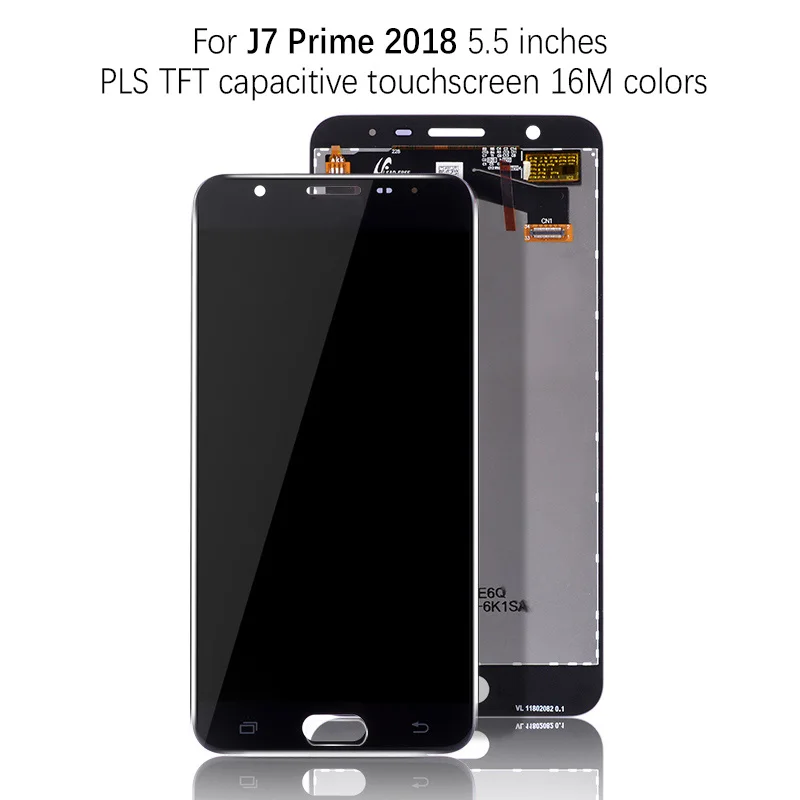 Оригинальный ЖК-дисплей для SAMSUNG Galaxy J7 Prime 2018 с сенсорным экраном G611 ЖК-запчасти