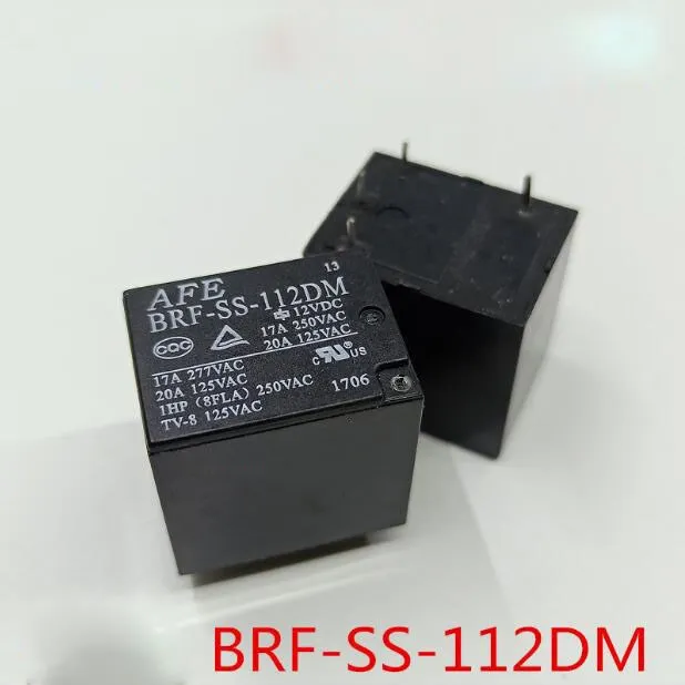 Горячая Новинка 12V реле BRF SS 112DM BRFSS112DM 12VDC DC12V 17A 250VAC 4PIN|Реле| |