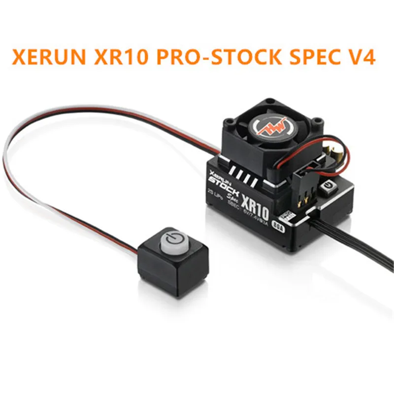 Hobbywing XeRun XR10 PRO стоковые характеристики 30112401 80A 2s Липо сенсорный бесщеточный ESC для
