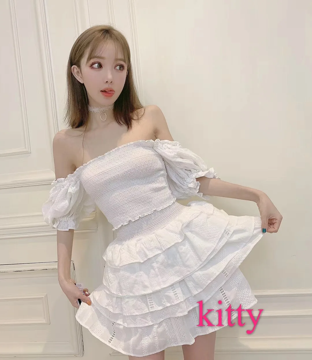 Модные новые милые женские комплекты из 2 предметов двух топы и мини-юбки