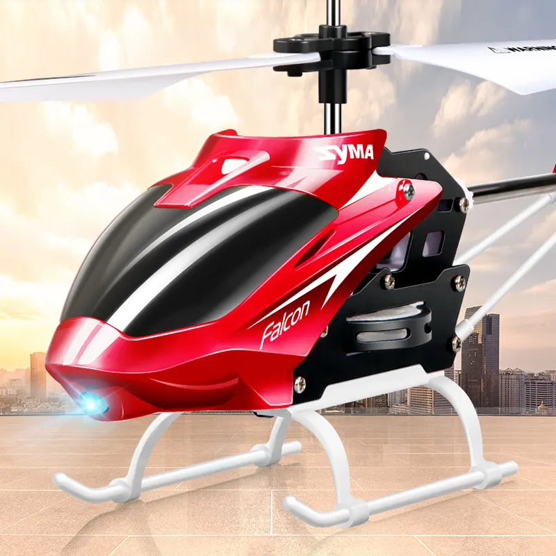 SYMA W25 вертолет 2CH Крытый дистанционного Управление самолет с гироскопом вертолет на радиоуправлении для детей игрушки