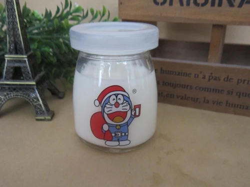 Doraemon мечта 100 мл 150 200 бутылки стекло пудинг йогурта diy |