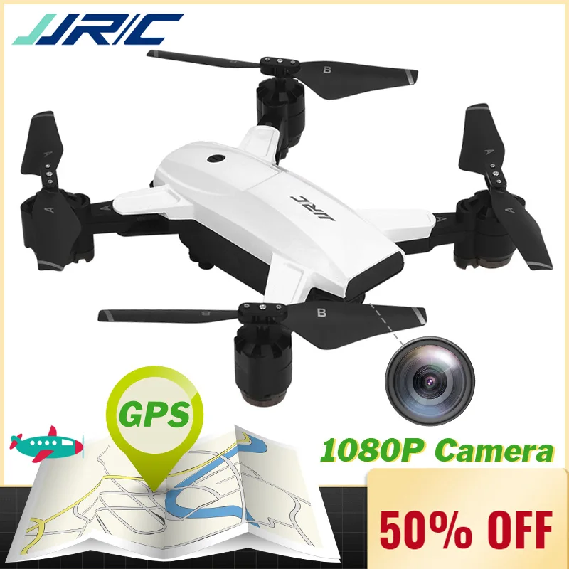 JJRC H78G Профессиональный Дрон gps Квадрокоптер с камерой HD 1080P 5G WiFi широкоугольный
