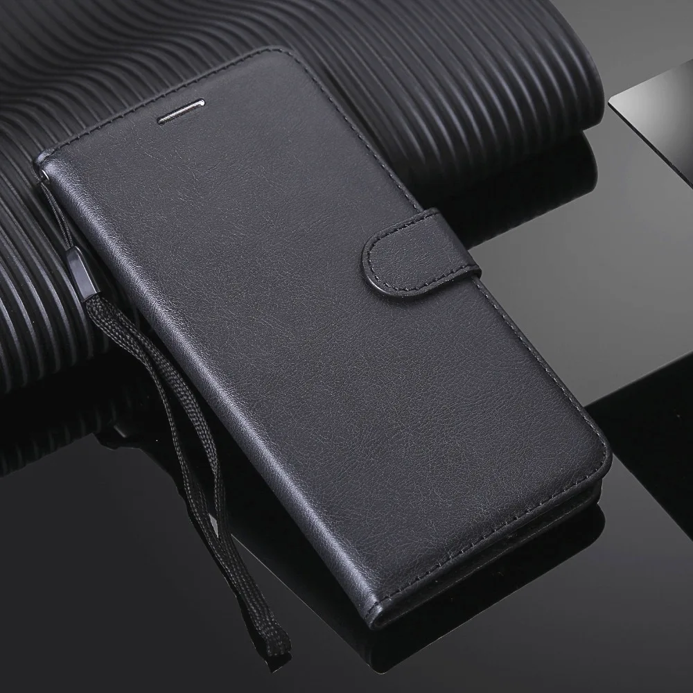 Luxury PU Leather Wallet Phone Case For Apple iPhone 7 5 5S SE 6 6S Plus Card Slots Flip Cover X XS Max XR 8 Bag | Мобильные