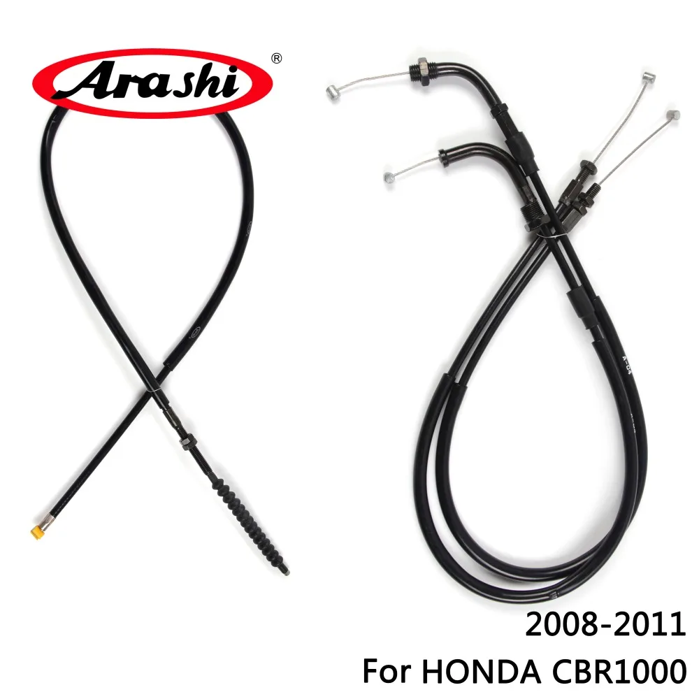 

Arashi Motorcycle Throttle Line Clutch Cable Steel Wire Set For HONDA HONDA CBR1000 2008-2011 CBR-1000 CBR 1000