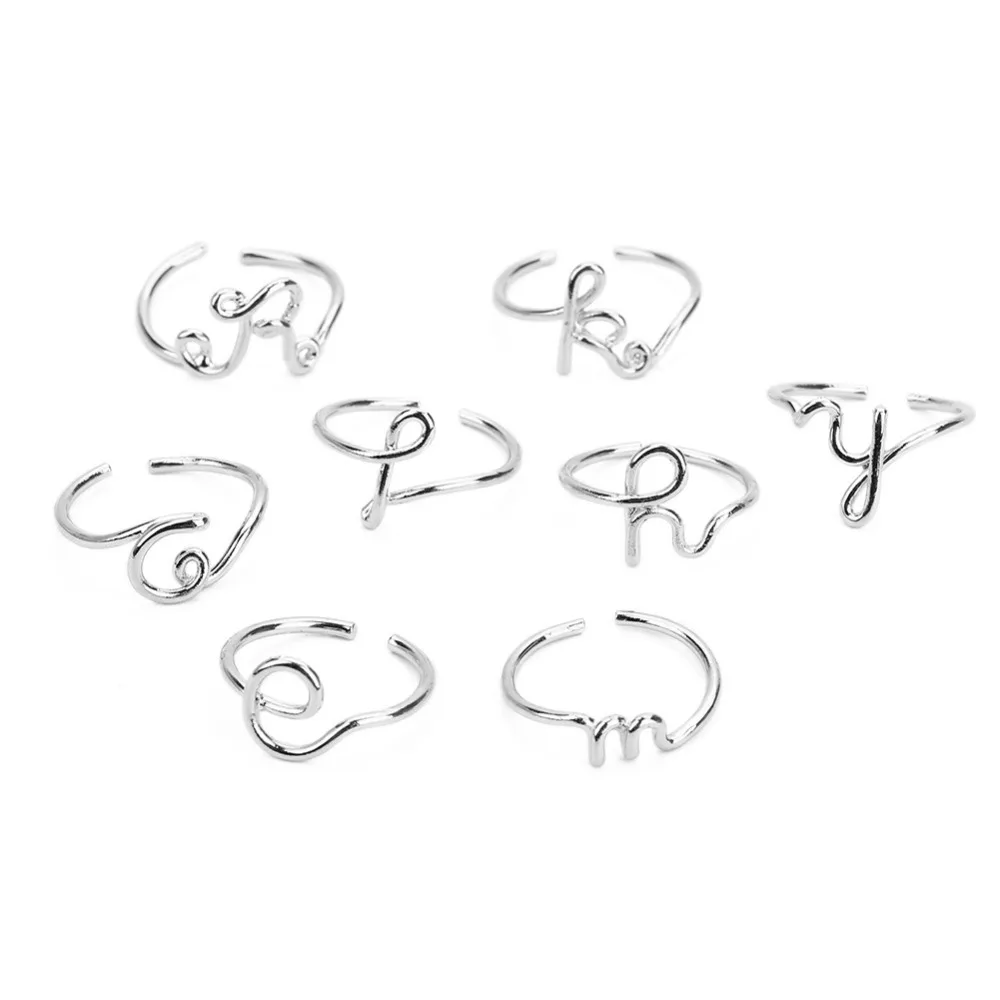 Новые модные кольца с надписью дружбы для женщин и мужчин простые регулируемые