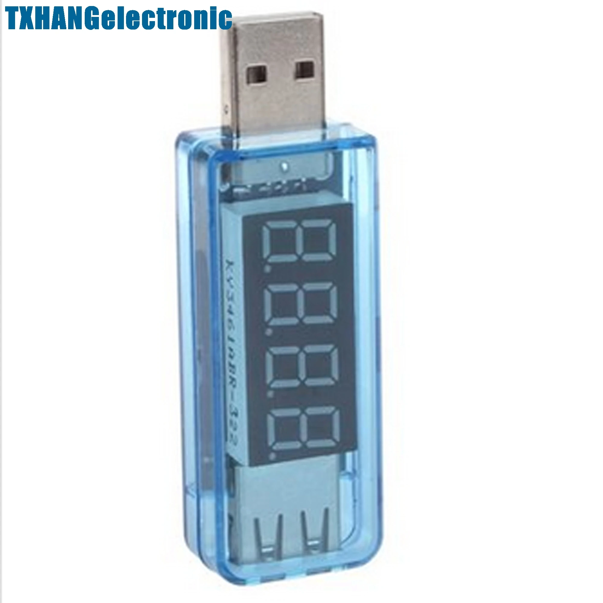 Портативный светодиодный цифровой USB тестер напряжения и тока | Электронные