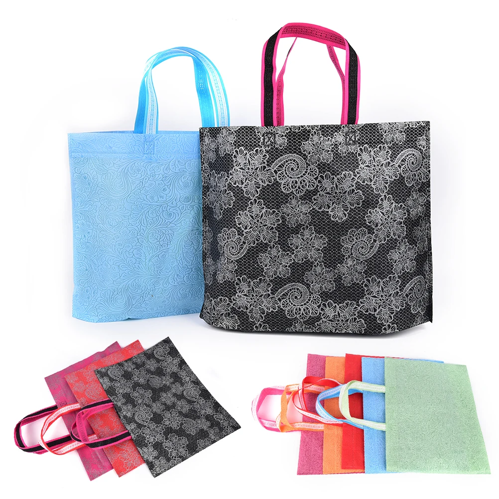 1 шт случайный цвет модная женская сумка для покупок конфетный складная