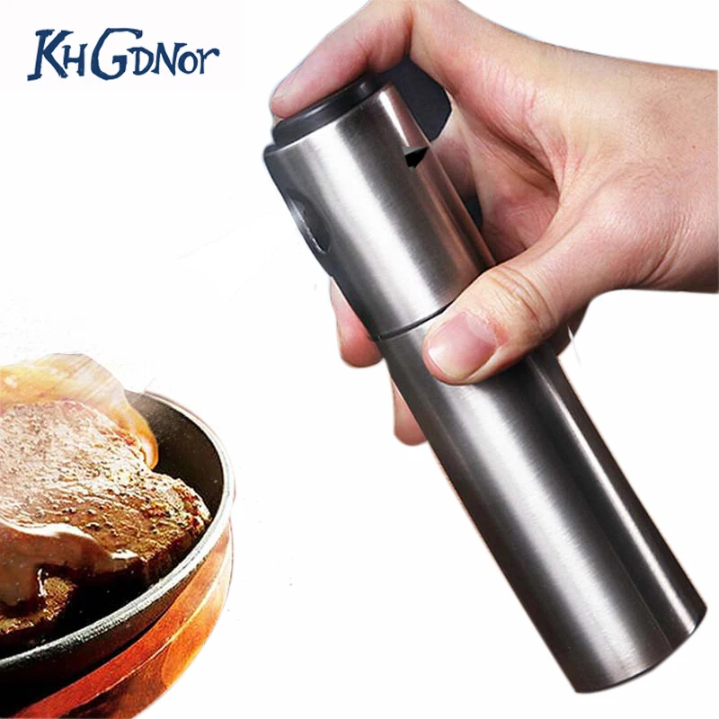 Бутылка распылитель для масла барбекю из нержавеющей стали тумана специй