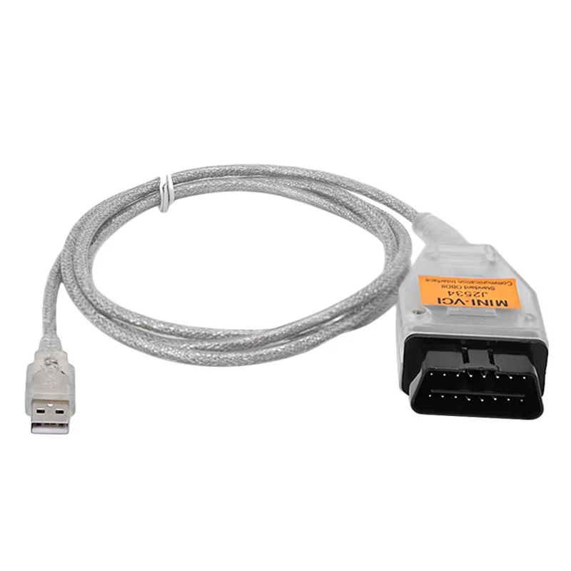 Новейший Диагностический кабель V13.00.022 MINI VCI Interface TIS Techstream J2534 OBD2|diagnostic cable|mini vciobd2