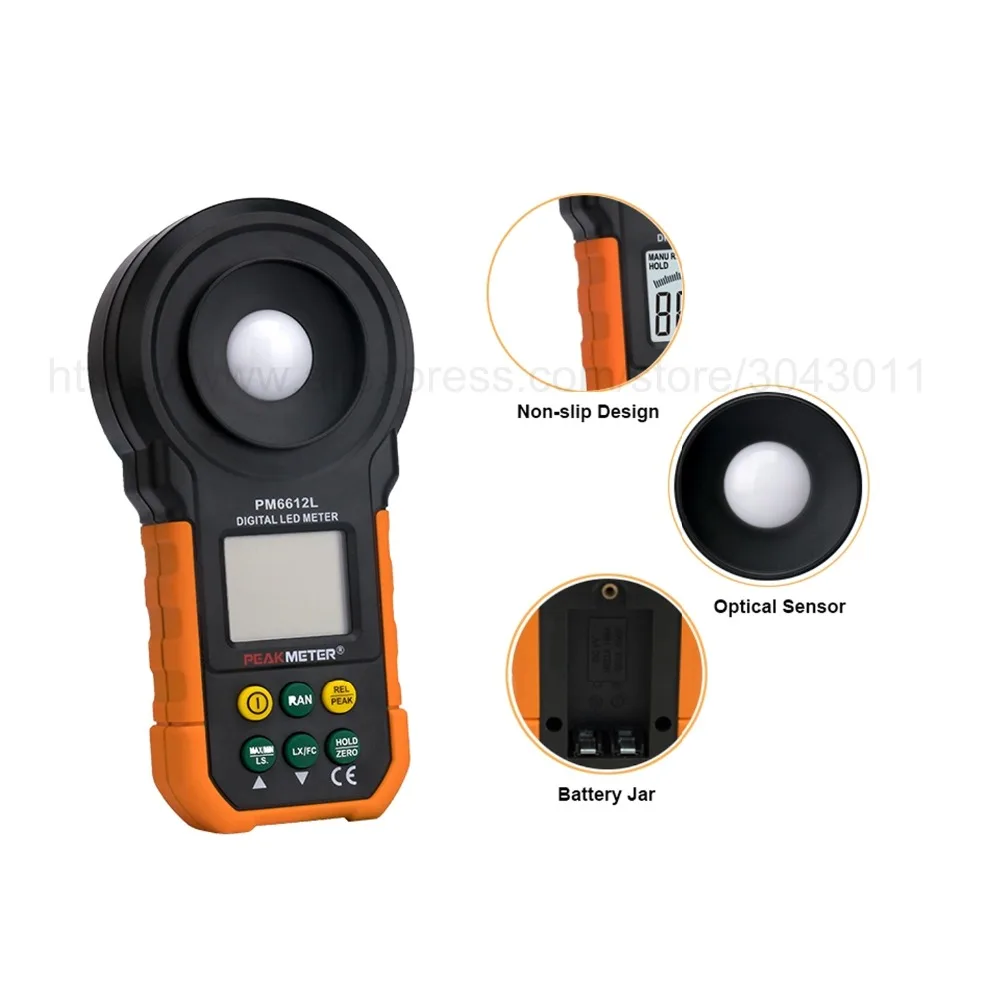 Цифровой люминометр luxmeter Lux/измеритель FC фотографический фотометр ручной