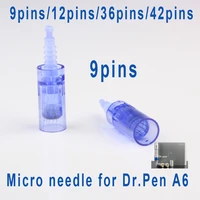 100pieces 912243642 pin cartridges for dr pen a6 anti aging micro needles replaced cartridge for meso derma pen dermaroller