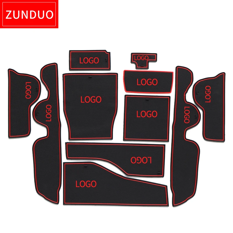 Коврик ZUNDUO со слотом для ворот Mercedes Benz GLE GLA GLC 2011 - 2019 X156 X253 W166 коврик межкомнатной