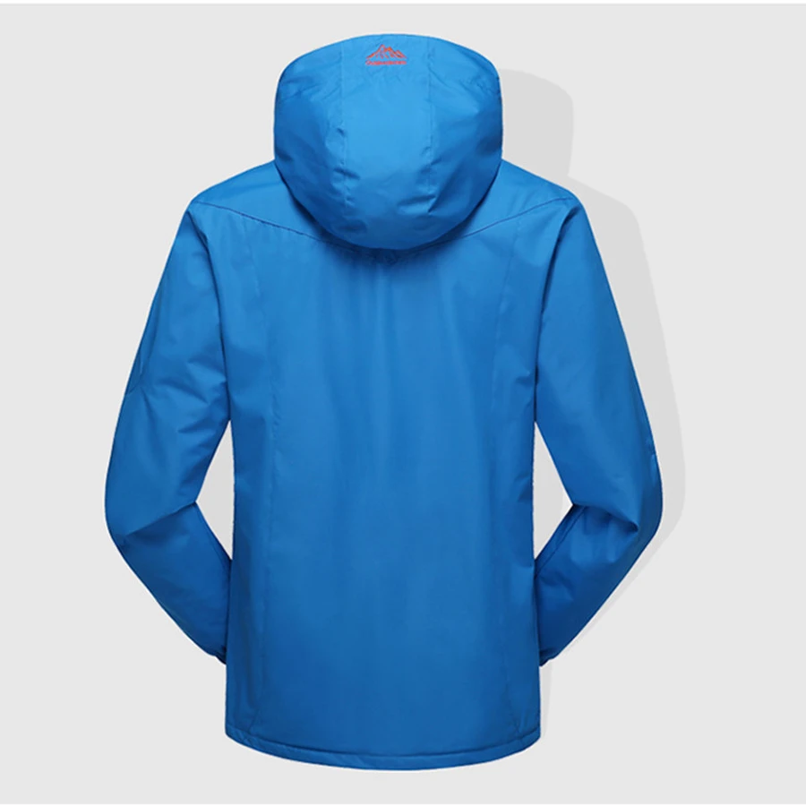 Большой размер 6XL 7XL 8XL флисовая Мужская осенняя куртка новая мужская