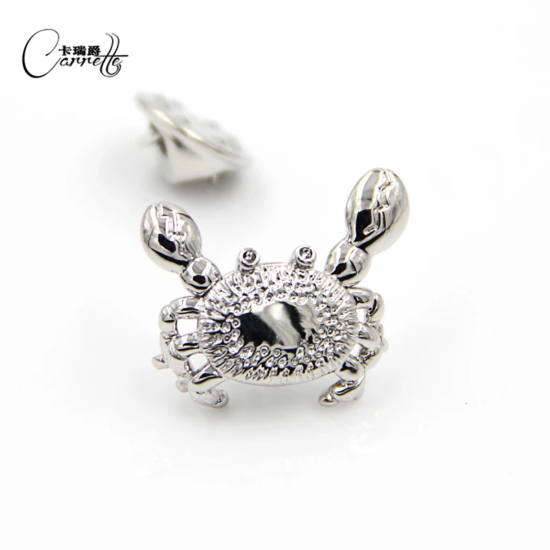 Брошь краб Женские Простые аксессуары броши в стиле ретро для мужчин и женщин|crab